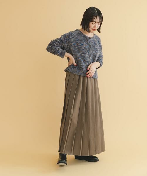 URBAN RESEARCH ITEMS / アーバンリサーチ アイテムズ カーディガン・ボレロ | シャギーミックスクルーネックカーディガン | 詳細7