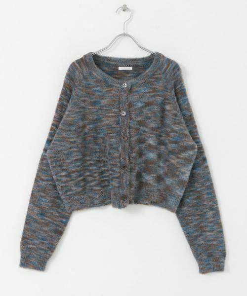 URBAN RESEARCH ITEMS / アーバンリサーチ アイテムズ カーディガン・ボレロ | シャギーミックスクルーネックカーディガン | 詳細8