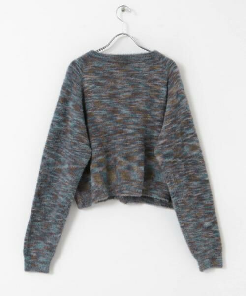 URBAN RESEARCH ITEMS / アーバンリサーチ アイテムズ カーディガン・ボレロ | シャギーミックスクルーネックカーディガン | 詳細9