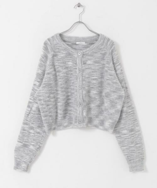 URBAN RESEARCH ITEMS / アーバンリサーチ アイテムズ カーディガン・ボレロ | シャギーミックスクルーネックカーディガン | 詳細12