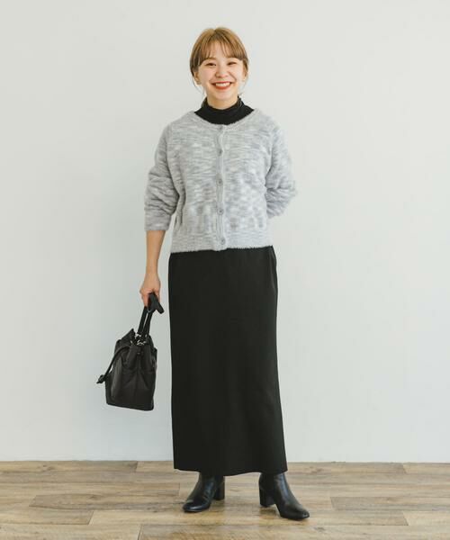 URBAN RESEARCH ITEMS / アーバンリサーチ アイテムズ カーディガン・ボレロ | シャギーミックスクルーネックカーディガン | 詳細16