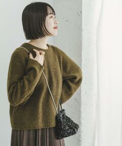 URBAN RESEARCH ITEMS / アーバンリサーチ アイテムズ ニット・セーター | ブークレクルーネックニットプルオーバー