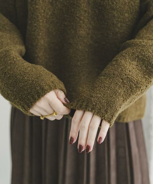 URBAN RESEARCH ITEMS / アーバンリサーチ アイテムズ ニット・セーター | ブークレクルーネックニットプルオーバー | 詳細10