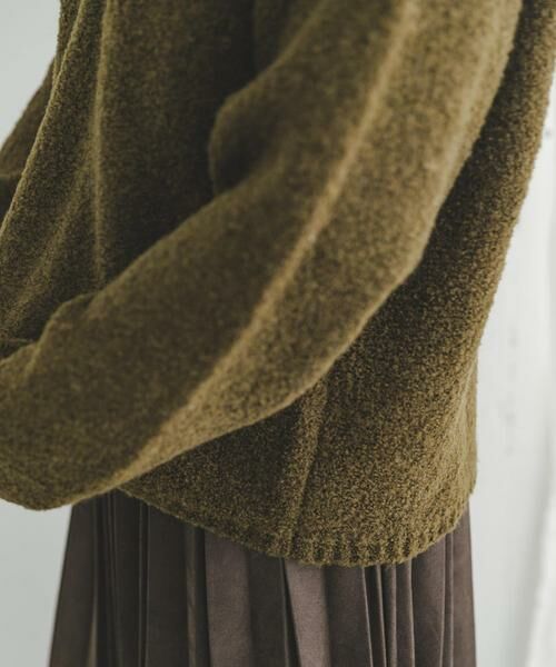 URBAN RESEARCH ITEMS / アーバンリサーチ アイテムズ ニット・セーター | ブークレクルーネックニットプルオーバー | 詳細11