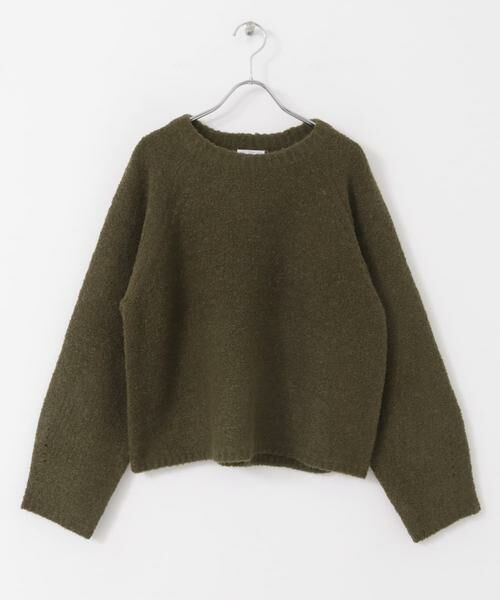 URBAN RESEARCH ITEMS / アーバンリサーチ アイテムズ ニット・セーター | ブークレクルーネックニットプルオーバー | 詳細12