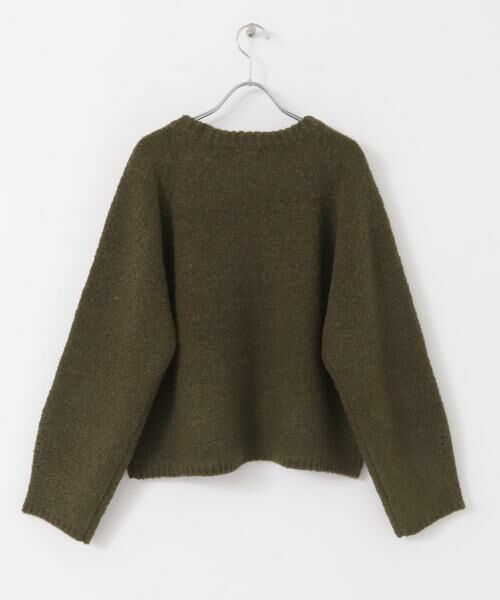 URBAN RESEARCH ITEMS / アーバンリサーチ アイテムズ ニット・セーター | ブークレクルーネックニットプルオーバー | 詳細13