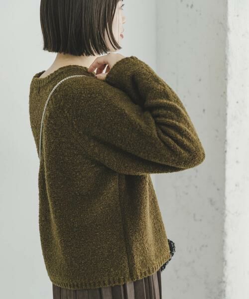 URBAN RESEARCH ITEMS / アーバンリサーチ アイテムズ ニット・セーター | ブークレクルーネックニットプルオーバー | 詳細2