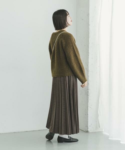 URBAN RESEARCH ITEMS / アーバンリサーチ アイテムズ ニット・セーター | ブークレクルーネックニットプルオーバー | 詳細5