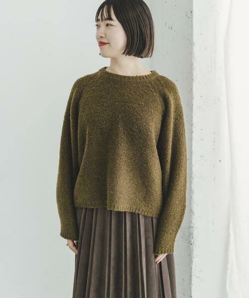 URBAN RESEARCH ITEMS / アーバンリサーチ アイテムズ ニット・セーター | ブークレクルーネックニットプルオーバー | 詳細6