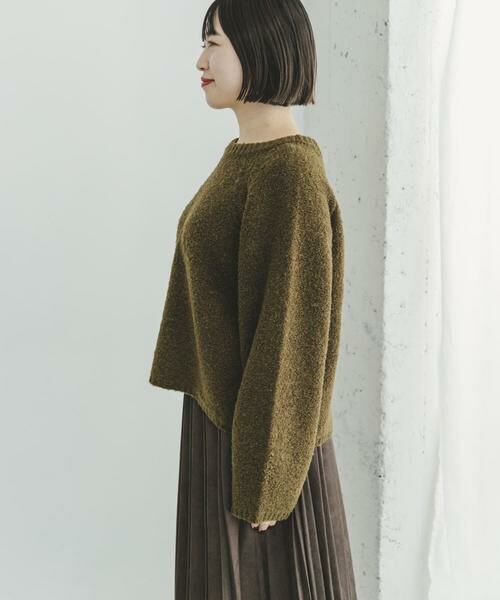 URBAN RESEARCH ITEMS / アーバンリサーチ アイテムズ ニット・セーター | ブークレクルーネックニットプルオーバー | 詳細7