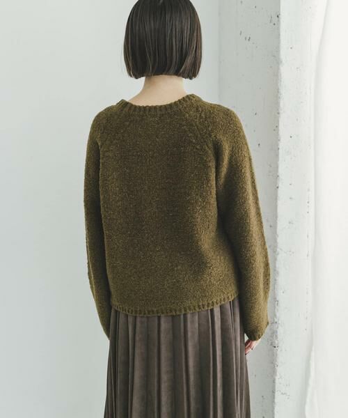 URBAN RESEARCH ITEMS / アーバンリサーチ アイテムズ ニット・セーター | ブークレクルーネックニットプルオーバー | 詳細8