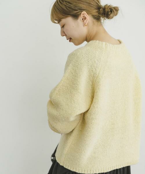 URBAN RESEARCH ITEMS / アーバンリサーチ アイテムズ ニット・セーター | ブークレクルーネックニットプルオーバー | 詳細17