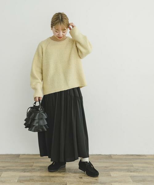 URBAN RESEARCH ITEMS / アーバンリサーチ アイテムズ ニット・セーター | ブークレクルーネックニットプルオーバー | 詳細19