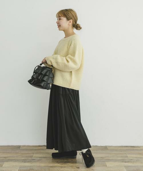 URBAN RESEARCH ITEMS / アーバンリサーチ アイテムズ ニット・セーター | ブークレクルーネックニットプルオーバー | 詳細20