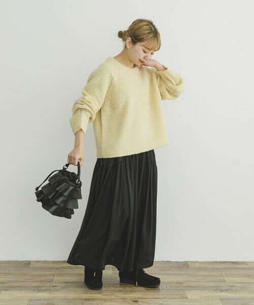 URBAN RESEARCH ITEMS / アーバンリサーチ アイテムズ ニット・セーター | ブークレクルーネックニットプルオーバー | 詳細21