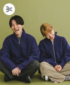 URBAN RESEARCH ITEMS / アーバンリサーチ アイテムズ カーディガン・ボレロ | 『ユニセックス』『UR GREEN』メランジジップカーディガン