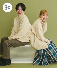 URBAN RESEARCH ITEMS / アーバンリサーチ アイテムズ カーディガン・ボレロ | 『ユニセックス』『UR GREEN』メランジジップカーディガン