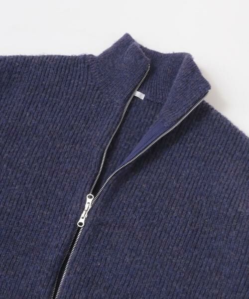 URBAN RESEARCH ITEMS / アーバンリサーチ アイテムズ カーディガン・ボレロ | 『ユニセックス』『UR GREEN』メランジジップカーディガン | 詳細11