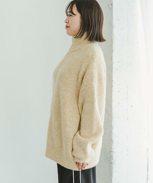 URBAN RESEARCH ITEMS / アーバンリサーチ アイテムズ カーディガン・ボレロ | 『ユニセックス』『UR GREEN』メランジジップカーディガン | 詳細24