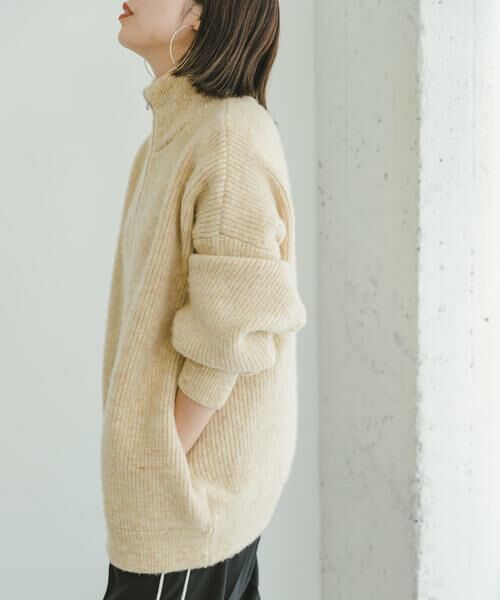 URBAN RESEARCH ITEMS / アーバンリサーチ アイテムズ カーディガン・ボレロ | 『ユニセックス』『UR GREEN』メランジジップカーディガン | 詳細18