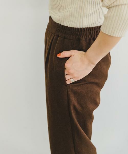 URBAN RESEARCH ITEMS / アーバンリサーチ アイテムズ その他パンツ | 『セットアップ対応』ウールライクテーパードパンツ | 詳細10