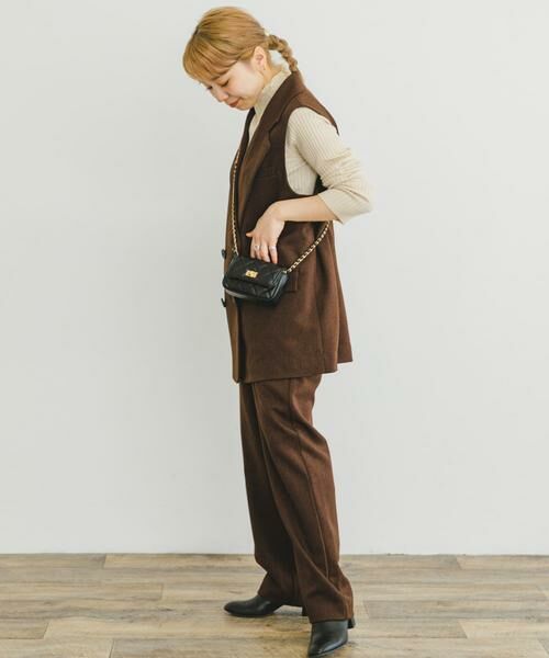 URBAN RESEARCH ITEMS / アーバンリサーチ アイテムズ その他パンツ | 『セットアップ対応』ウールライクテーパードパンツ | 詳細5