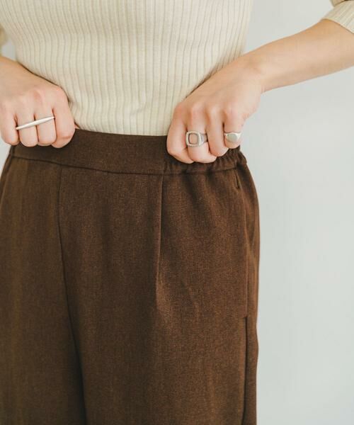 URBAN RESEARCH ITEMS / アーバンリサーチ アイテムズ その他パンツ | 『セットアップ対応』ウールライクテーパードパンツ | 詳細9