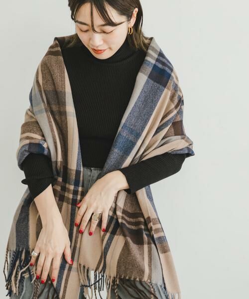 URBAN RESEARCH ITEMS / アーバンリサーチ アイテムズ マフラー・ショール・スヌード・ストール | チェックストール | 詳細11