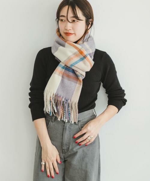URBAN RESEARCH ITEMS / アーバンリサーチ アイテムズ マフラー・ショール・スヌード・ストール | チェックストール | 詳細14