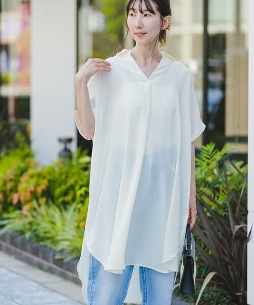 URBAN RESEARCH ITEMS / アーバンリサーチ アイテムズ チュニック | スキッパーフレンチチュニック | 詳細25