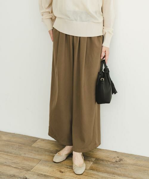 URBAN RESEARCH ITEMS / アーバンリサーチ アイテムズ ニット・セーター | シアーニット×イージーパンツセット | 詳細8