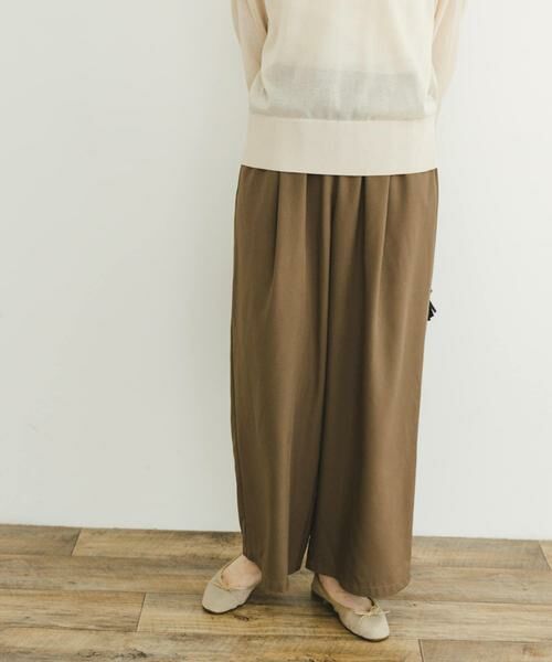 URBAN RESEARCH ITEMS / アーバンリサーチ アイテムズ ニット・セーター | シアーニット×イージーパンツセット | 詳細9