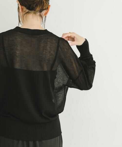 URBAN RESEARCH ITEMS / アーバンリサーチ アイテムズ ニット・セーター | シアーニット×イージーパンツセット | 詳細24
