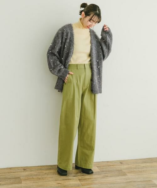 URBAN RESEARCH ITEMS / アーバンリサーチ アイテムズ カーディガン・ボレロ | シャギーパールカーディガン | 詳細10