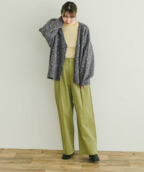 URBAN RESEARCH ITEMS / アーバンリサーチ アイテムズ カーディガン・ボレロ | シャギーパールカーディガン | 詳細12