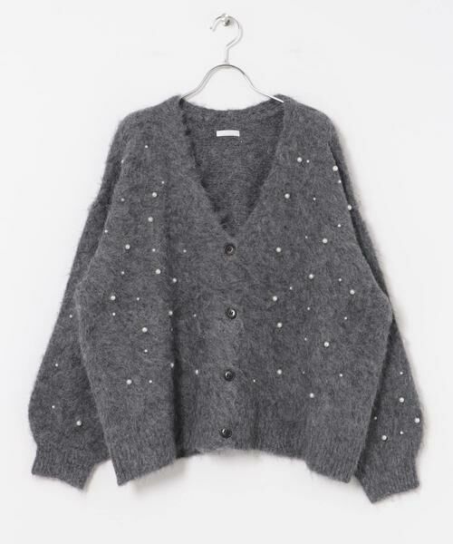URBAN RESEARCH ITEMS / アーバンリサーチ アイテムズ カーディガン・ボレロ | シャギーパールカーディガン | 詳細14