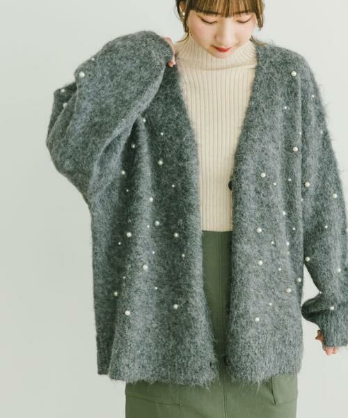 URBAN RESEARCH ITEMS / アーバンリサーチ アイテムズ カーディガン・ボレロ | シャギーパールカーディガン | 詳細2