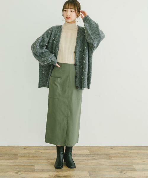 URBAN RESEARCH ITEMS / アーバンリサーチ アイテムズ カーディガン・ボレロ | シャギーパールカーディガン | 詳細5