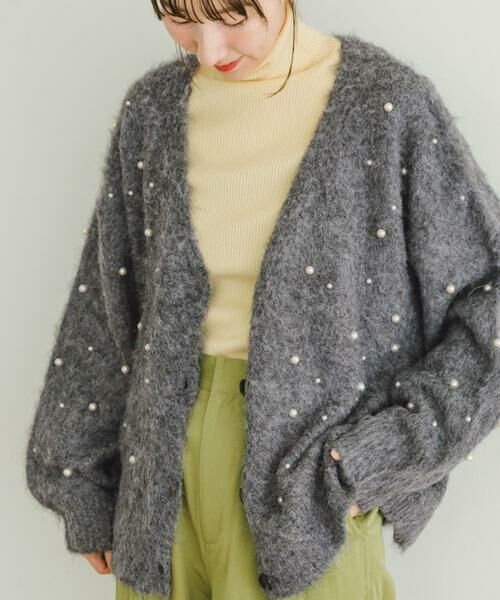 URBAN RESEARCH ITEMS / アーバンリサーチ アイテムズ カーディガン・ボレロ | シャギーパールカーディガン | 詳細6