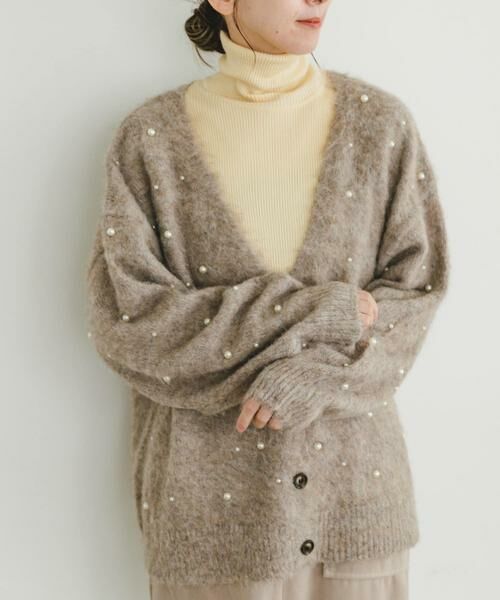 URBAN RESEARCH ITEMS / アーバンリサーチ アイテムズ カーディガン・ボレロ | シャギーパールカーディガン | 詳細20
