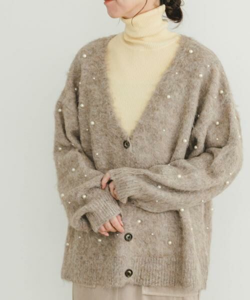 URBAN RESEARCH ITEMS / アーバンリサーチ アイテムズ カーディガン・ボレロ | シャギーパールカーディガン | 詳細21