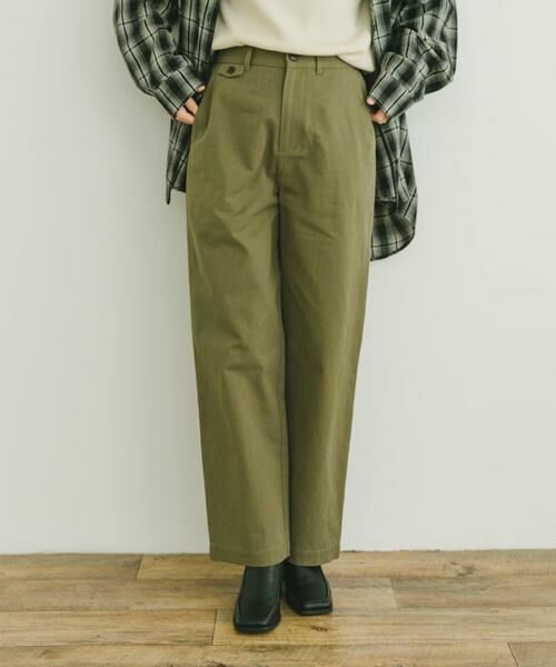 URBAN RESEARCH ITEMS / アーバンリサーチ アイテムズ その他パンツ | ベーシックコットンパンツ | 詳細1