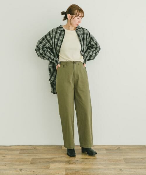 URBAN RESEARCH ITEMS / アーバンリサーチ アイテムズ その他パンツ | ベーシックコットンパンツ | 詳細4