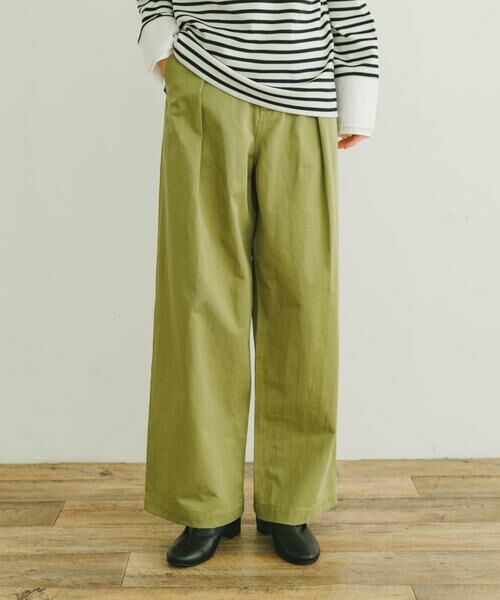 URBAN RESEARCH ITEMS / アーバンリサーチ アイテムズ その他パンツ | コットンタックワイドパンツ | 詳細10