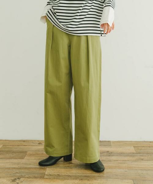 URBAN RESEARCH ITEMS / アーバンリサーチ アイテムズ その他パンツ | コットンタックワイドパンツ | 詳細11