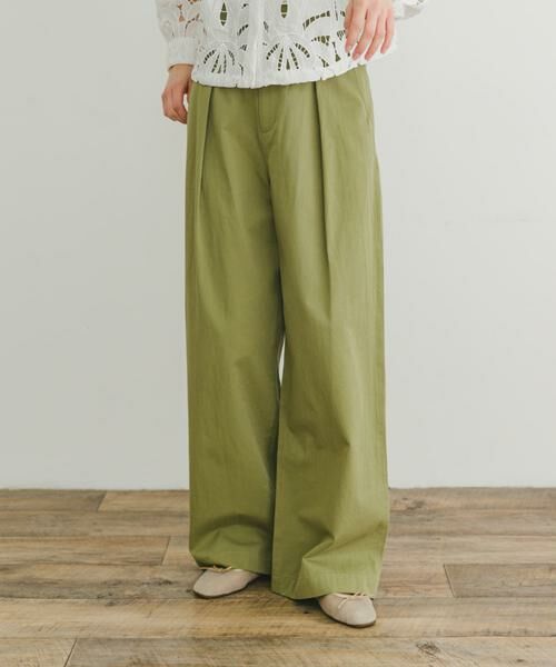 URBAN RESEARCH ITEMS / アーバンリサーチ アイテムズ その他パンツ | コットンタックワイドパンツ | 詳細3