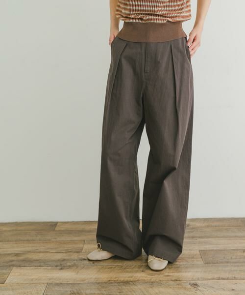 URBAN RESEARCH ITEMS / アーバンリサーチ アイテムズ その他パンツ | コットンタックワイドパンツ | 詳細16