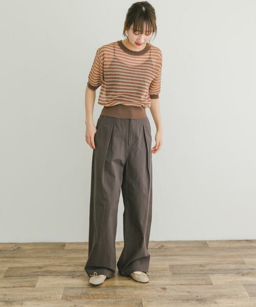 URBAN RESEARCH ITEMS / アーバンリサーチ アイテムズ その他パンツ | コットンタックワイドパンツ | 詳細18