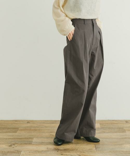 URBAN RESEARCH ITEMS / アーバンリサーチ アイテムズ その他パンツ | コットンタックワイドパンツ | 詳細22
