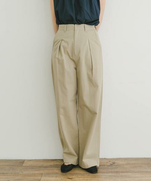 URBAN RESEARCH ITEMS / アーバンリサーチ アイテムズ その他パンツ | コットンタックワイドパンツ | 詳細30